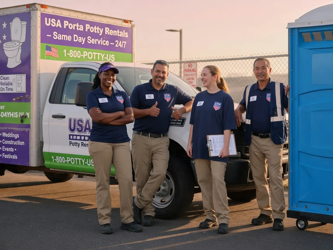 Porta Potty Rental company in Wind Gap, PA